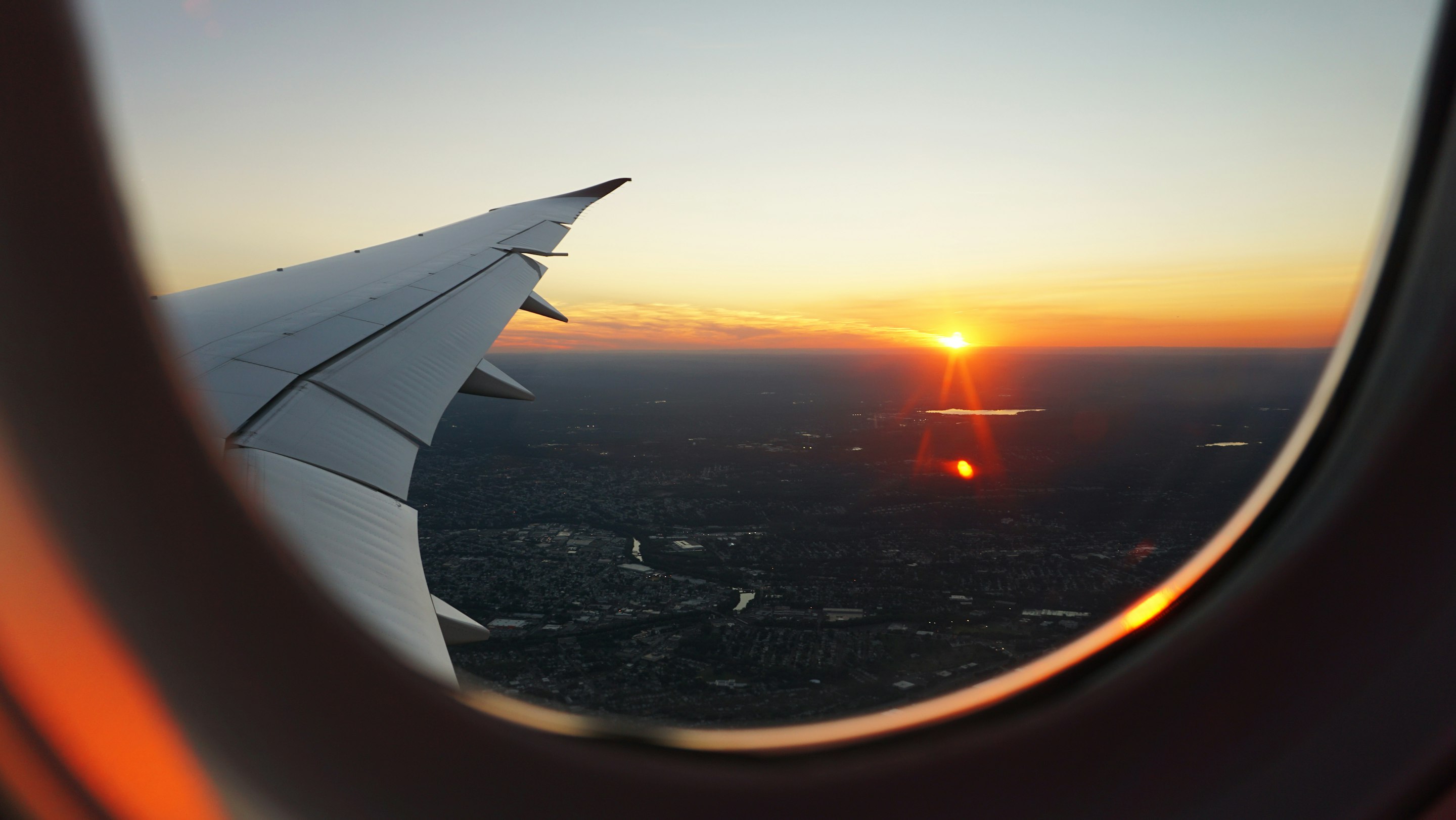 Traveler at the airport ready for a new opportunity abroad